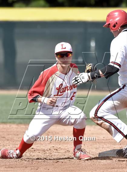 Thumbnail 3 in Ayala vs. Orange Lutheran (Anderson Bat National Classic) photogallery.