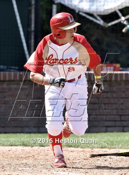 Thumbnail 2 in Ayala vs. Orange Lutheran (Anderson Bat National Classic) photogallery.