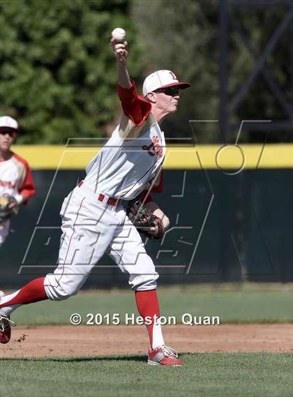 Thumbnail 2 in Ayala vs. Orange Lutheran (Anderson Bat National Classic) photogallery.