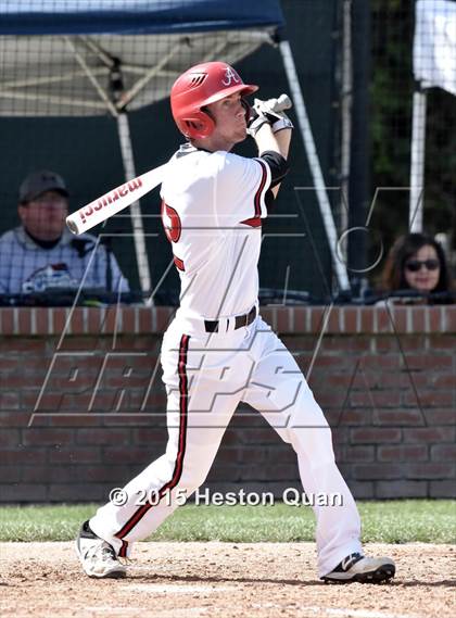 Thumbnail 3 in Ayala vs. Orange Lutheran (Anderson Bat National Classic) photogallery.