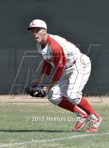 Thumbnail 1 in Ayala vs. Orange Lutheran (Anderson Bat National Classic) photogallery.