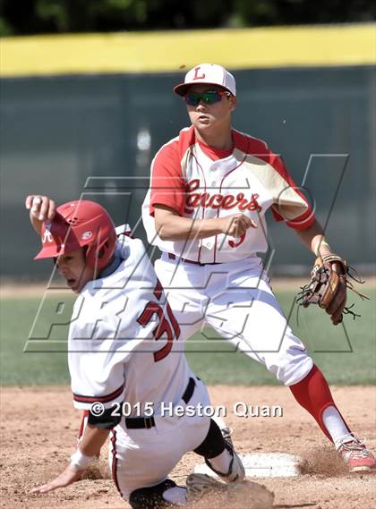 Thumbnail 2 in Ayala vs. Orange Lutheran (Anderson Bat National Classic) photogallery.