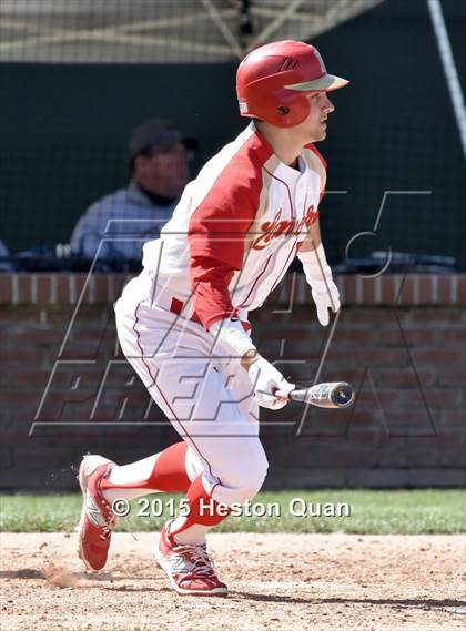 Thumbnail 3 in Ayala vs. Orange Lutheran (Anderson Bat National Classic) photogallery.