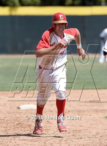 Thumbnail 2 in Ayala vs. Orange Lutheran (Anderson Bat National Classic) photogallery.