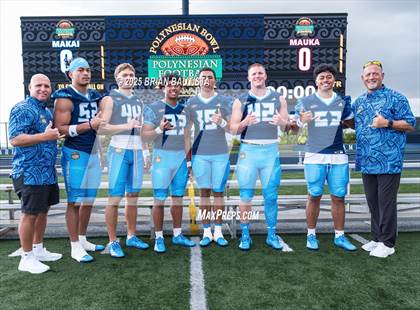 Thumbnail 1 in Team Mauka vs Team Makai (Polynesian Bowl ) photogallery.
