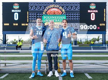Thumbnail 1 in Team Mauka vs Team Makai (Polynesian Bowl ) photogallery.