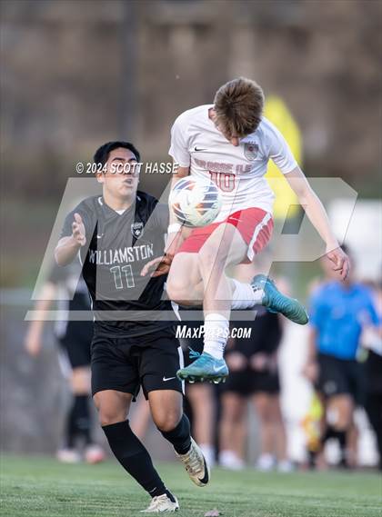 Thumbnail 2 in Williamston vs. Grosse Ile (MHSAA D3 Reg Semifinal) photogallery.
