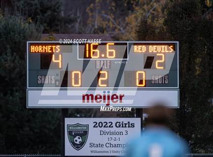 Thumbnail 1 in Williamston vs. Grosse Ile (MHSAA D3 Reg Semifinal) photogallery.
