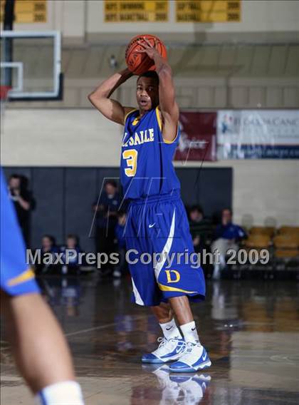 Thumbnail 1 in Findlay Prep vs. De La Salle (City of Palms Classic) photogallery.