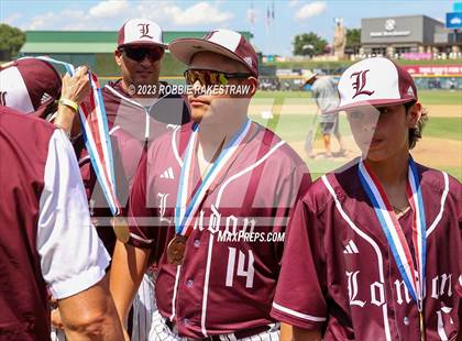 Thumbnail 3 in London vs. Wall (UIL 3A Baseball State Semifinal Medal Ceremony) photogallery.