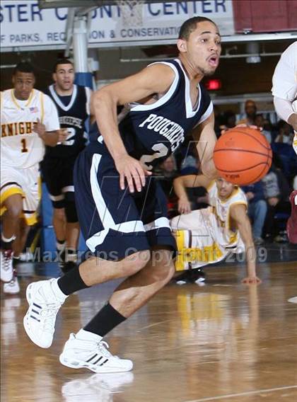 Thumbnail 1 in Poughkeepsie vs. Mt. Vernon (Section 1 AA Championship) photogallery.
