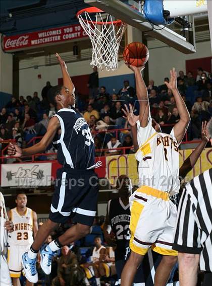 Thumbnail 3 in Poughkeepsie vs. Mt. Vernon (Section 1 AA Championship) photogallery.