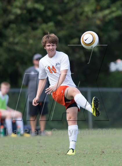 Thumbnail 3 in Southeast Guilford vs. Franklinton (NCSCA Kick Off Classic) photogallery.