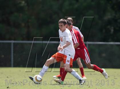 Thumbnail 3 in Southeast Guilford vs. Franklinton (NCSCA Kick Off Classic) photogallery.