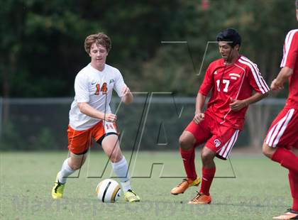 Thumbnail 3 in Southeast Guilford vs. Franklinton (NCSCA Kick Off Classic) photogallery.