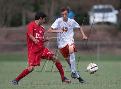 Thumbnail 2 in Southeast Guilford vs. Franklinton (NCSCA Kick Off Classic) photogallery.