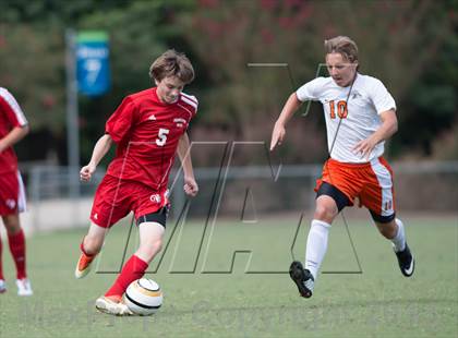Thumbnail 1 in Southeast Guilford vs. Franklinton (NCSCA Kick Off Classic) photogallery.