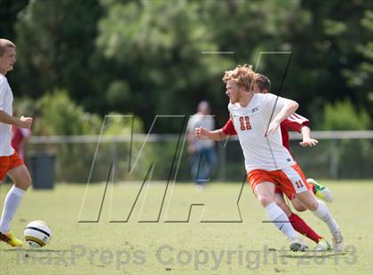 Thumbnail 1 in Southeast Guilford vs. Franklinton (NCSCA Kick Off Classic) photogallery.