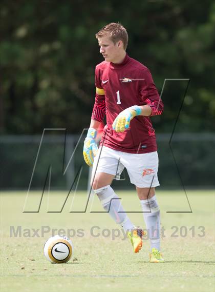 Thumbnail 2 in Southeast Guilford vs. Franklinton (NCSCA Kick Off Classic) photogallery.