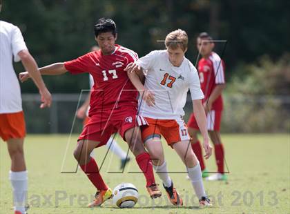 Thumbnail 1 in Southeast Guilford vs. Franklinton (NCSCA Kick Off Classic) photogallery.