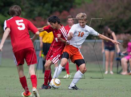 Thumbnail 1 in Southeast Guilford vs. Franklinton (NCSCA Kick Off Classic) photogallery.