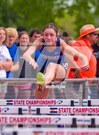Thumbnail 3 in CHSAA State Championships (100m Hurdles Final) photogallery.