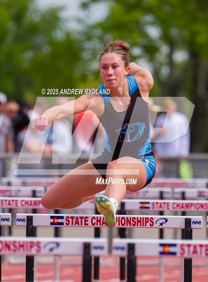 Thumbnail 2 in CHSAA State Championships (100m Hurdles Final) photogallery.