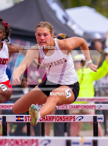Thumbnail 2 in CHSAA State Championships (100m Hurdles Final) photogallery.