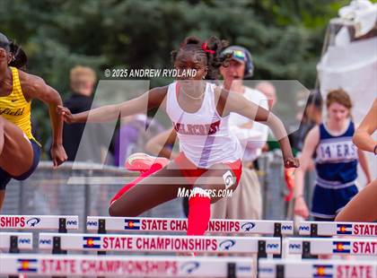 Thumbnail 2 in CHSAA State Championships (100m Hurdles Final) photogallery.