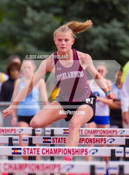 Thumbnail 1 in CHSAA State Track Championships (100m Hurdles Final) photogallery.
