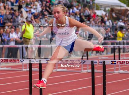 Thumbnail 1 in CHSAA State Championships (100m Hurdles Final) photogallery.