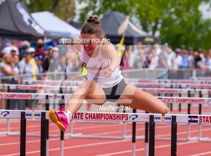 Thumbnail 3 in CHSAA State Track Championships (100m Hurdles Final) photogallery.