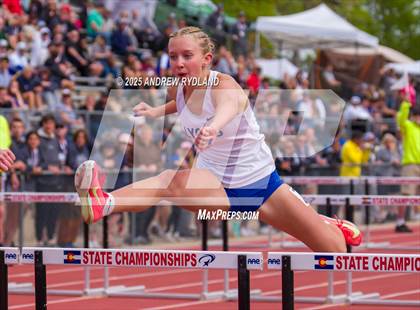 Thumbnail 3 in CHSAA State Championships (100m Hurdles Final) photogallery.