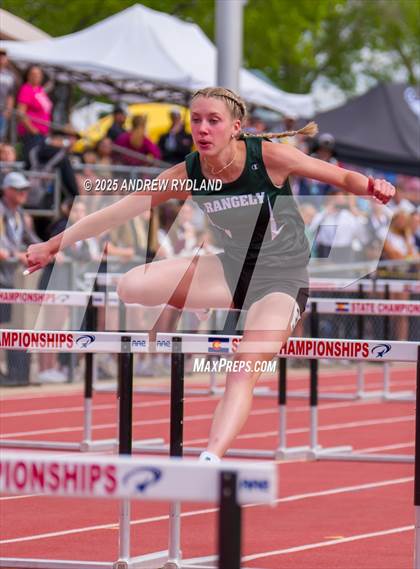 Thumbnail 2 in CHSAA State Championships (100m Hurdles Final) photogallery.
