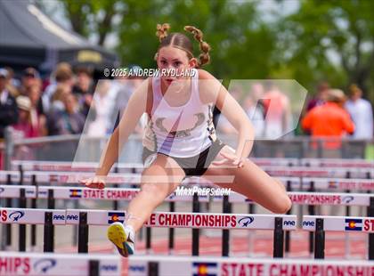 Thumbnail 1 in CHSAA State Championships (100m Hurdles Final) photogallery.