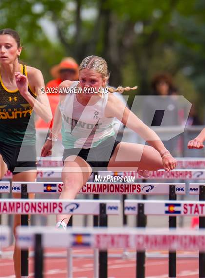 Thumbnail 3 in CHSAA State Track Championships (100m Hurdles Final) photogallery.