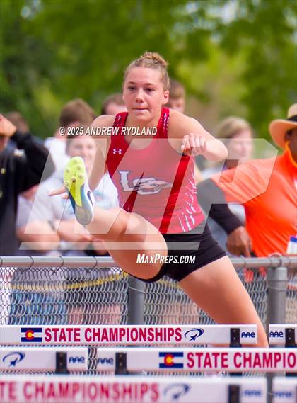 Thumbnail 2 in CHSAA State Championships (100m Hurdles Final) photogallery.