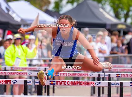 Thumbnail 2 in CHSAA State Championships (100m Hurdles Final) photogallery.