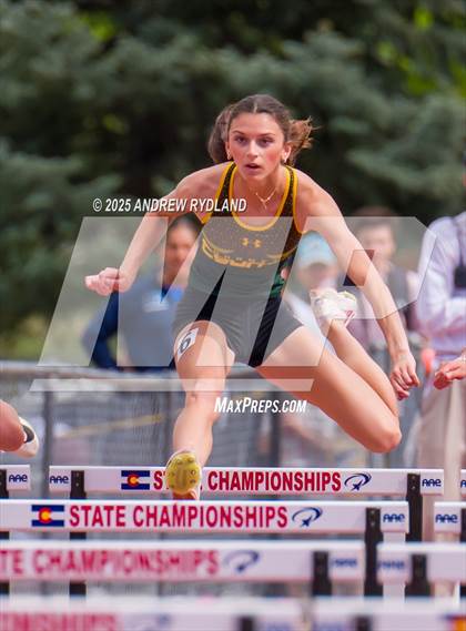 Thumbnail 3 in CHSAA State Championships (100m Hurdles Final) photogallery.