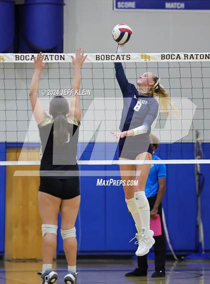 Thumbnail 3 in Western @ Boca Raton (FHSAA 7A District 14 Regional Quarterfinal) photogallery.