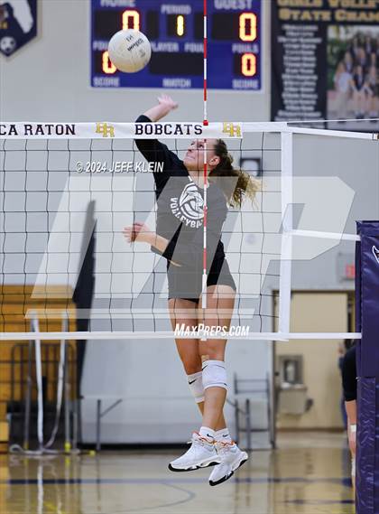 Thumbnail 3 in Western @ Boca Raton (FHSAA 7A District 14 Regional Quarterfinal) photogallery.