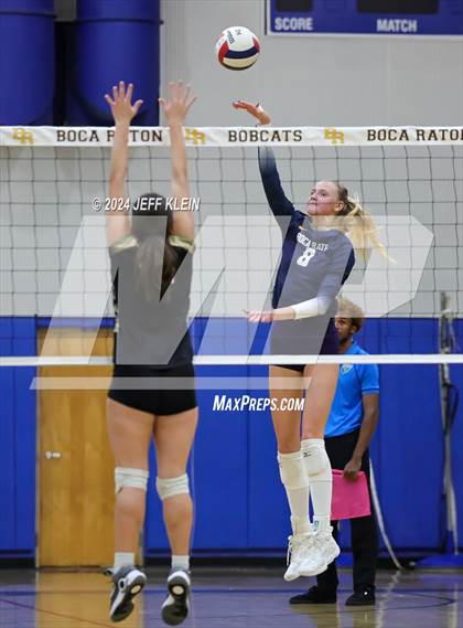 Thumbnail 1 in Western @ Boca Raton (FHSAA 7A District 14 Regional Quarterfinal) photogallery.