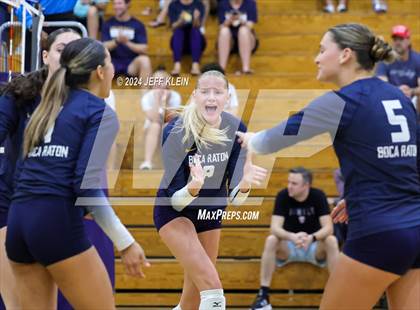 Thumbnail 3 in Western @ Boca Raton (FHSAA 7A District 14 Regional Quarterfinal) photogallery.