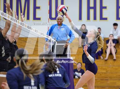Thumbnail 2 in Western @ Boca Raton (FHSAA 7A District 14 Regional Quarterfinal) photogallery.