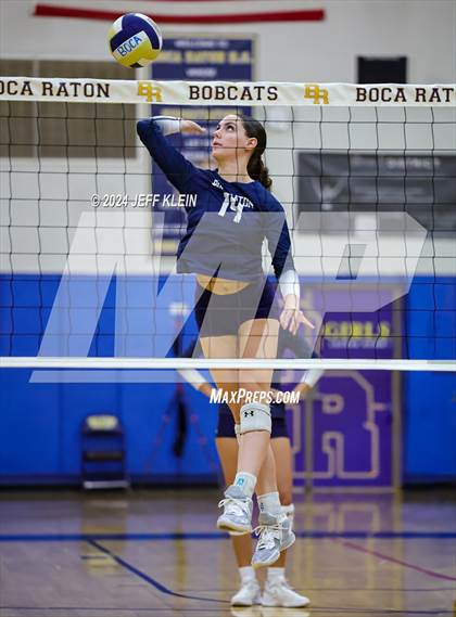 Thumbnail 2 in Western @ Boca Raton (FHSAA 7A District 14 Regional Quarterfinal) photogallery.