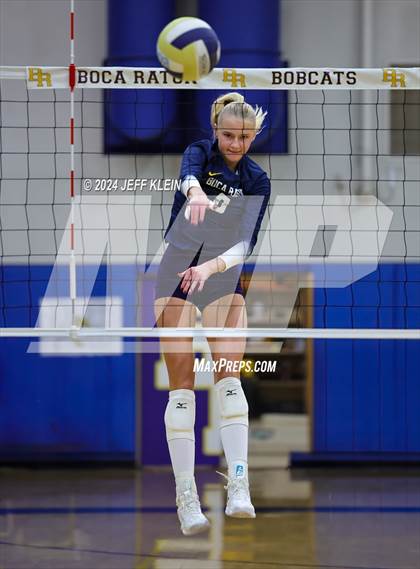 Thumbnail 3 in Western @ Boca Raton (FHSAA 7A District 14 Regional Quarterfinal) photogallery.