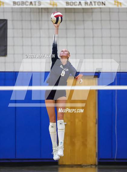 Thumbnail 3 in Western @ Boca Raton (FHSAA 7A District 14 Regional Quarterfinal) photogallery.