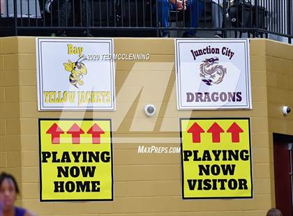 Thumbnail 3 in Bay vs. Junction City (AAA 2A State Playoff Second Round) photogallery.