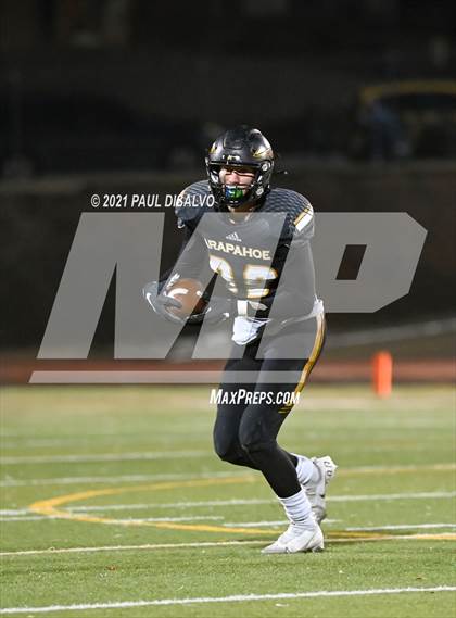 Thumbnail 3 in Arapahoe vs. ThunderRidge (CHSAA 5A 2nd Round) photogallery.