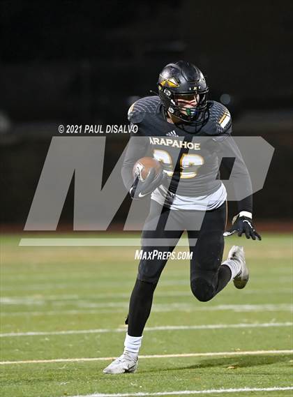 Thumbnail 1 in Arapahoe vs. ThunderRidge (CHSAA 5A 2nd Round) photogallery.